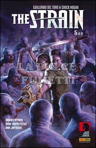 PANINI SUSPENSE # 5 - THE STRAIN 5 (DI 6)
